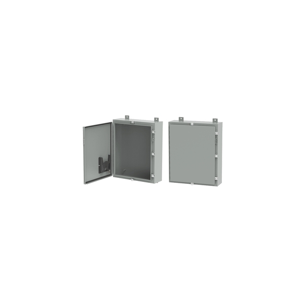 Nvent Hoffman Mild Steel Enclosure, 30 in H, 8 in D A30H30BLP